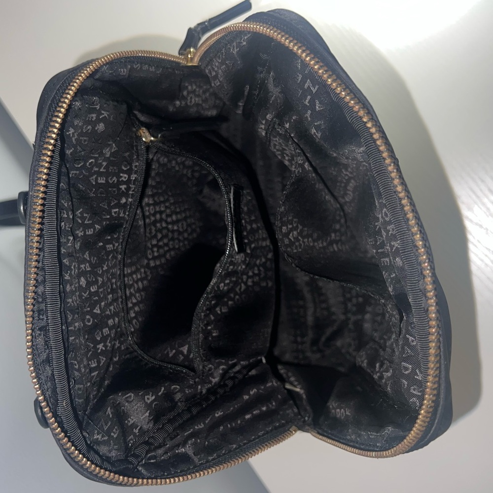 🛑SOLD🛑KATE SPADE NEW YORK Nylon Leather-Trimmed Backpack 🖤♠️ - Picture 16 of 17